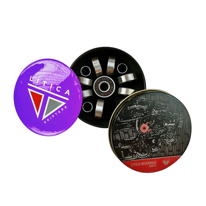 Baleros Lítica abec9 Rojo