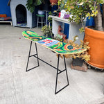 Banqueta o mesa auxiliar de Papaya de Mamá Dazdoy