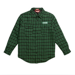 Camisa Baker Brand Logo Fannel Verde