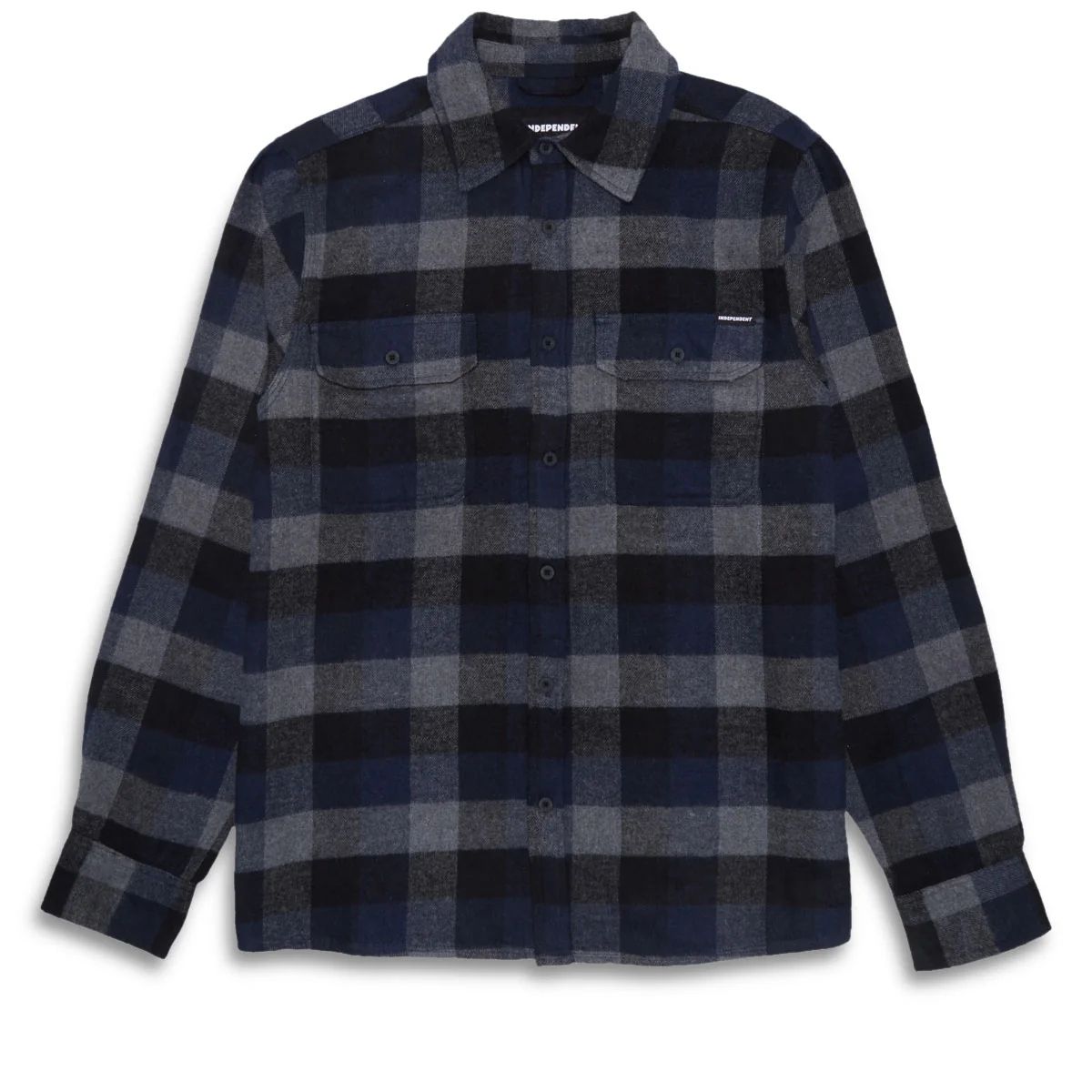 Camisa Independent Belmont Azul / Gris