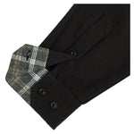 Camisa Santa Cruz Screaming Hand Utility Button Up Top Negra