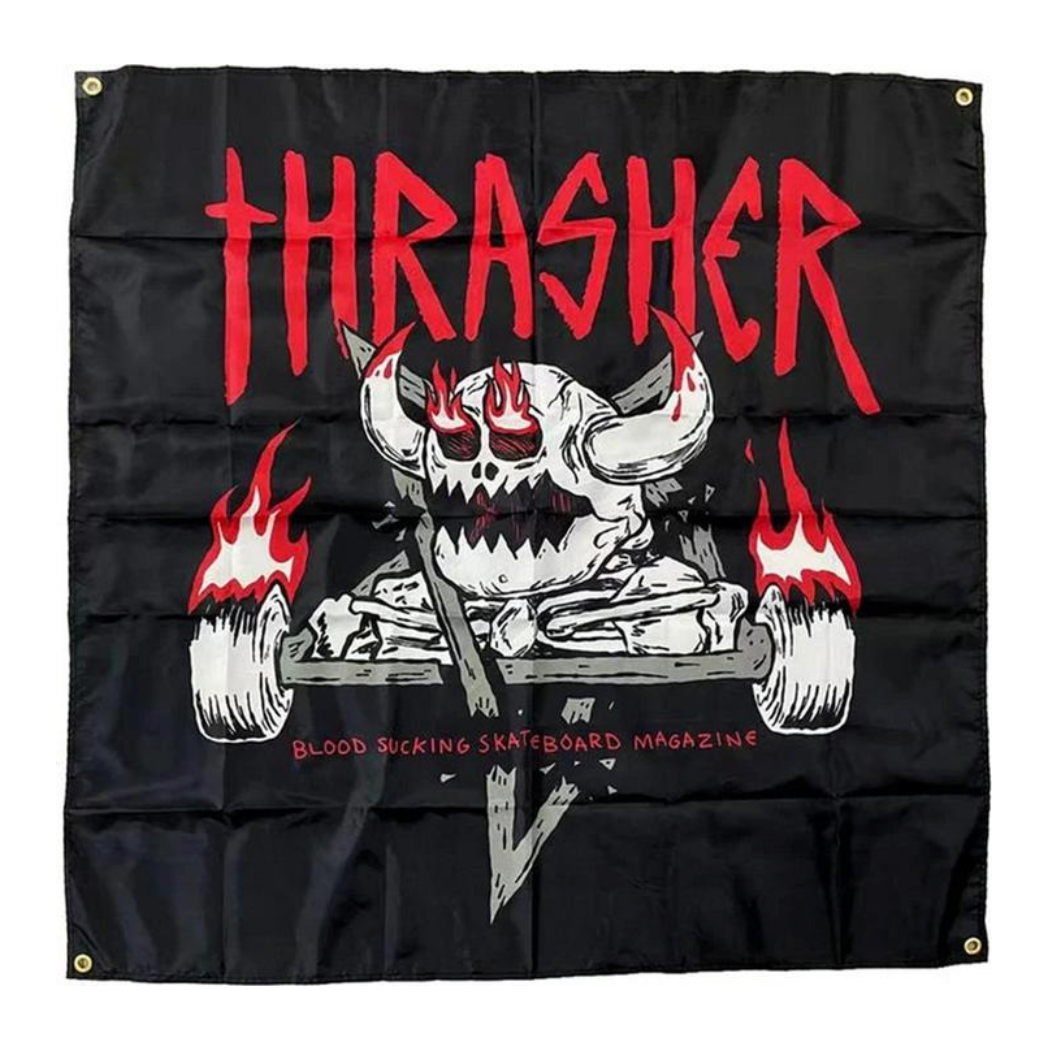Bandera Toy Machine x Thrasher Monstergram 48x48"
