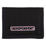 Cartera Independent Velcro Bar Logo Negra