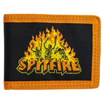 Cartera Spitfire Hellfire Bifold Negro / Naranja