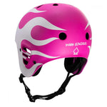 Casco Pro Tec Full Cut González Flame Rosa / Blanco