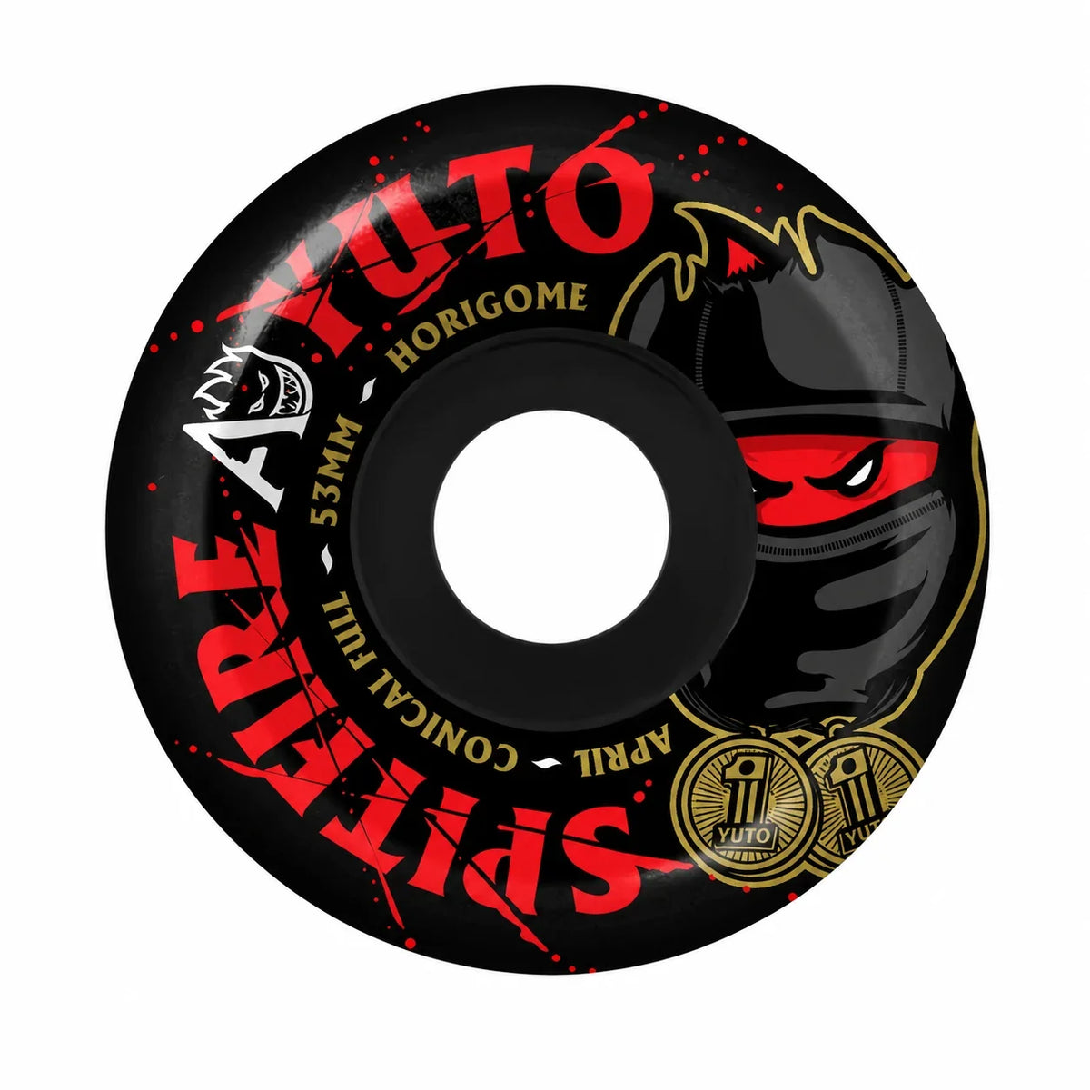Ruedas Spitfire F4 99 x April Yuto 53 mm Negro