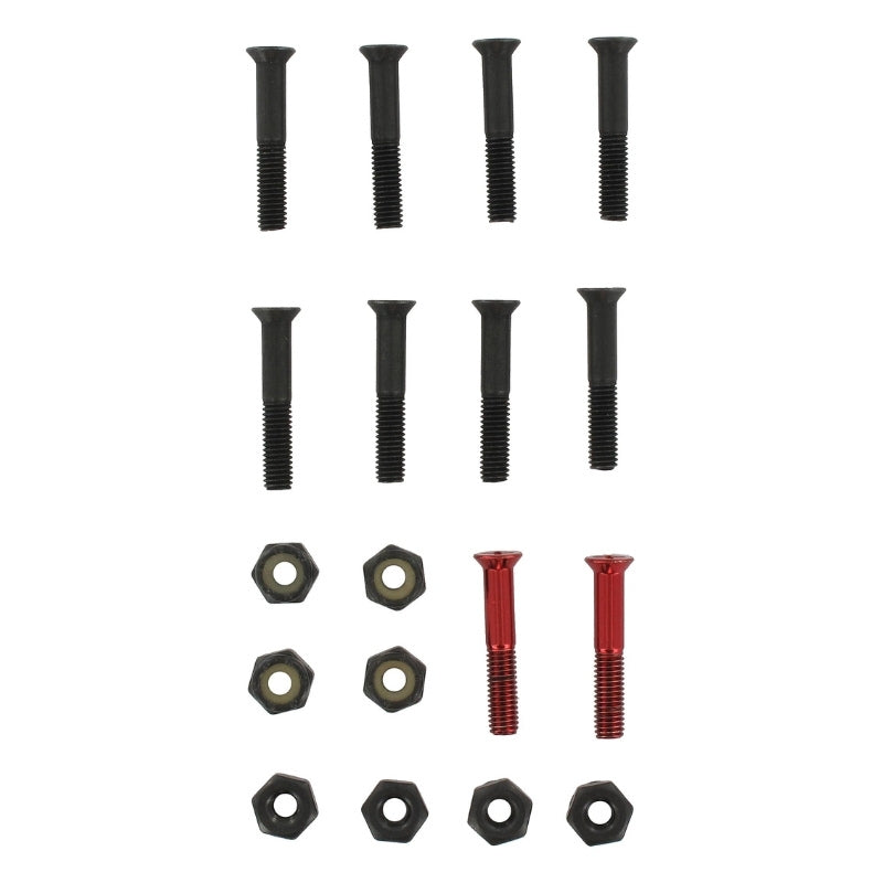 Tornillos Thunder Phillips 1 1/8" Negro / Rojo