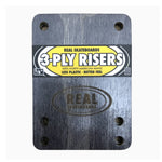 Elevadores Real 3-Ply 1/8″ Negro