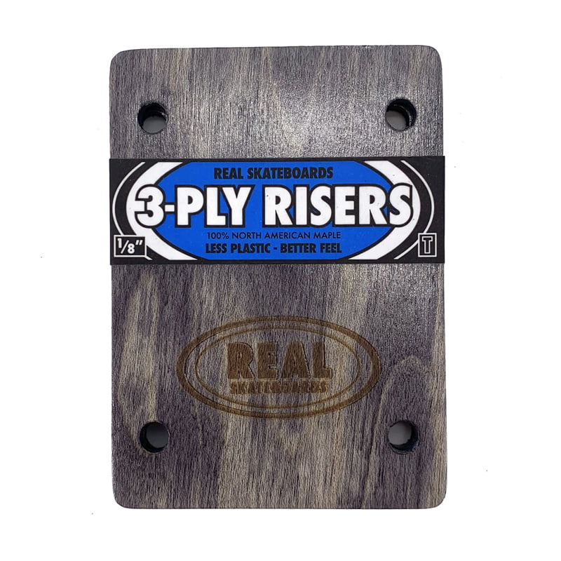Elevadores Real 3-Ply 1/8″ Negro
