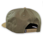 Gorra Lítica Logo 3D Snapback Verde / Arena