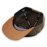 Gorra Lítica Logo 3D Snapback Verde / Arena