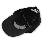 Gorra Lítica Baseball Strapback Negro