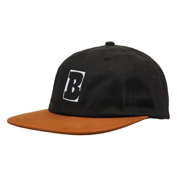 Gorra Baker Capital B Snapback Negro / Marrón