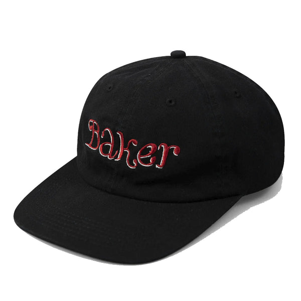 Gorra Baker Times New Negro / Rojo