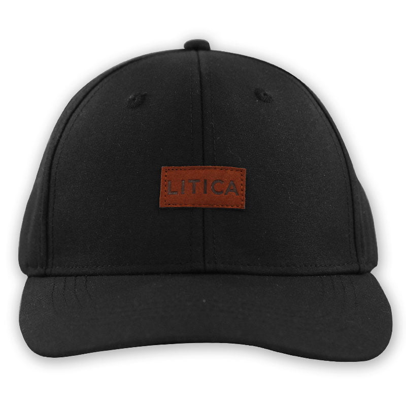 Gorra Lítica Baseball Strapback Negro