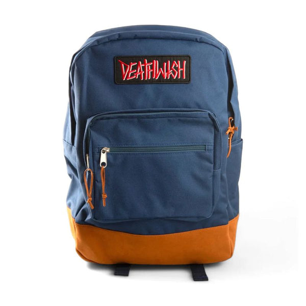 Mochila Deathwish Deathspray Azul / Café