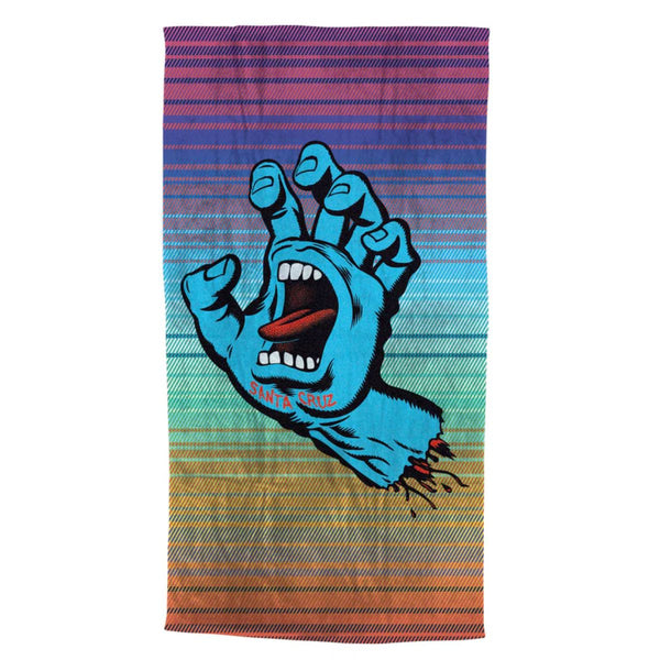Toalla Santa Cruz Screaming Hand Serape Multicolor