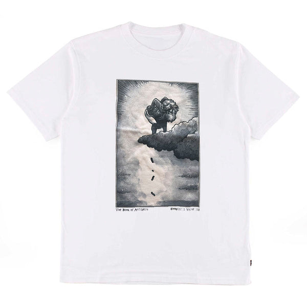 Playera Anti Hero Book of Antihero Blanco talla S