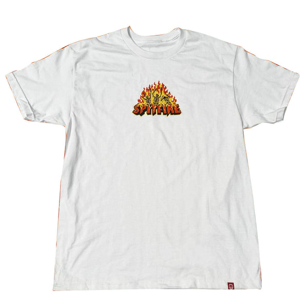 Playera Spitfire Hellfire Blanco