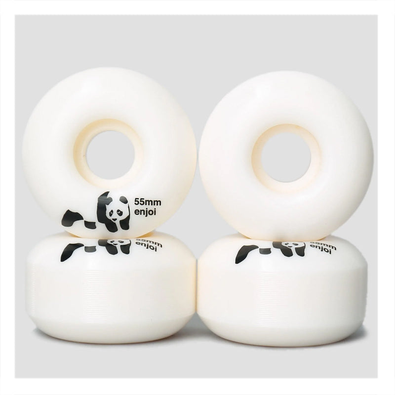 Ruedas Enjoi Panda 55 mm Blanco