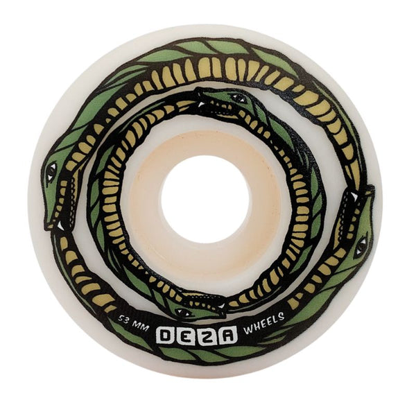 Ruedas Deza Skateboards Serpiente 53 mm Clásica Natural