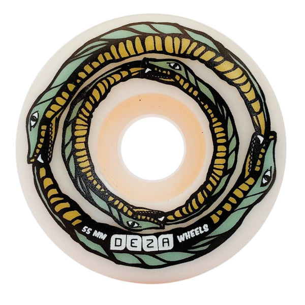 Ruedas Deza Skateboards Serpiente 55 mm Clásica Natural