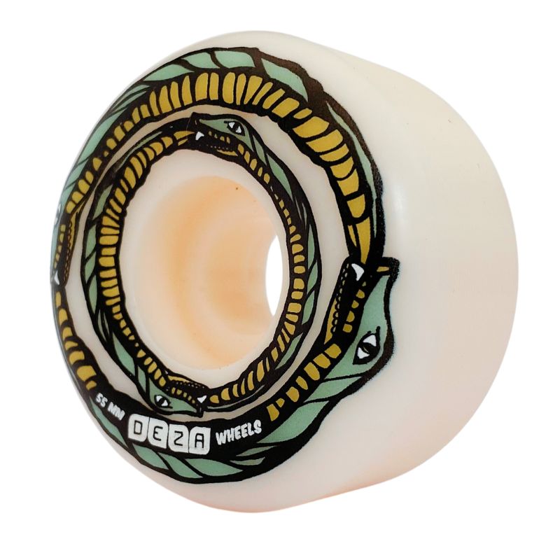 Ruedas Deza Skateboards Serpiente 55 mm Clásica Natural