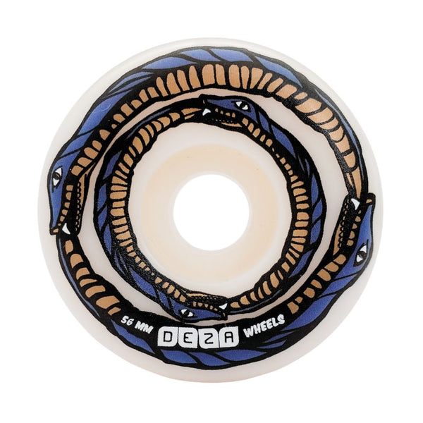 Ruedas Deza Skateboards Serpiente 56 mm Cónica Natural
