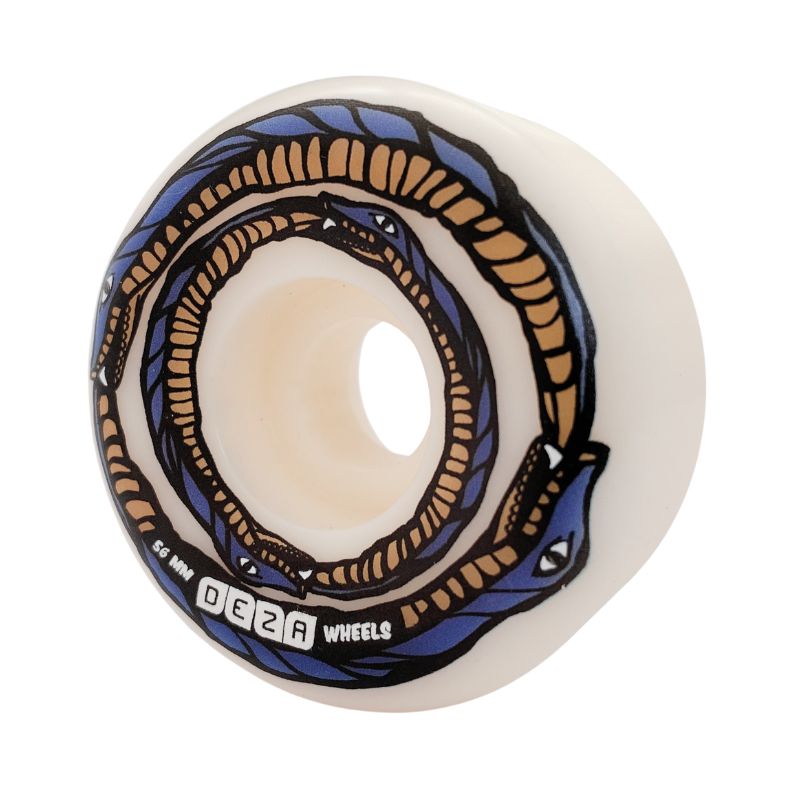 Ruedas Deza Skateboards Serpiente 56 mm Cónica Natural