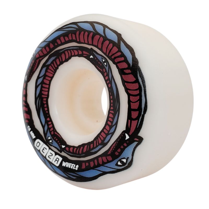 Ruedas Deza Skateboards Serpiente 58 mm Cónica Natural