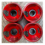 Ruedas Deza Skateboards para Longboard Filmer 70 mm 78A Rojo