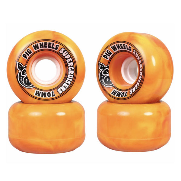 Ruedas Pig Super Cruiser 70 mm Naranja