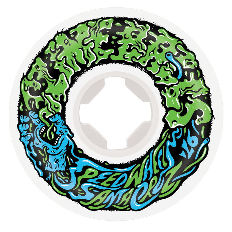 Ruedas Slime Balls Vomit Mini 97A 54 mm Blanco