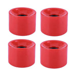 Ruedas Blank para Longboard 70 mm 78A Rojo