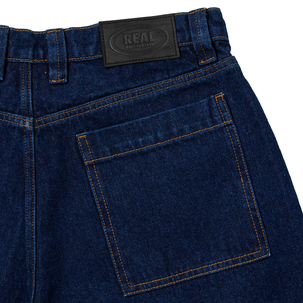 Shorts Real Street Cleaner Dark Wash Azul