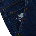 Shorts Real Street Cleaner Dark Wash Azul