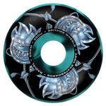 Ruedas Spitfire F4 99 x April Bighead Rose Swirl 56 mm Negro