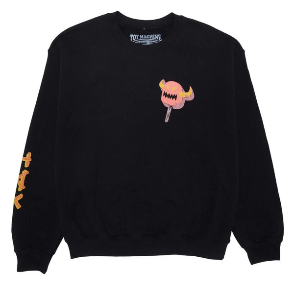 Sudadera Toy Machine Lost and Found Crew Negra