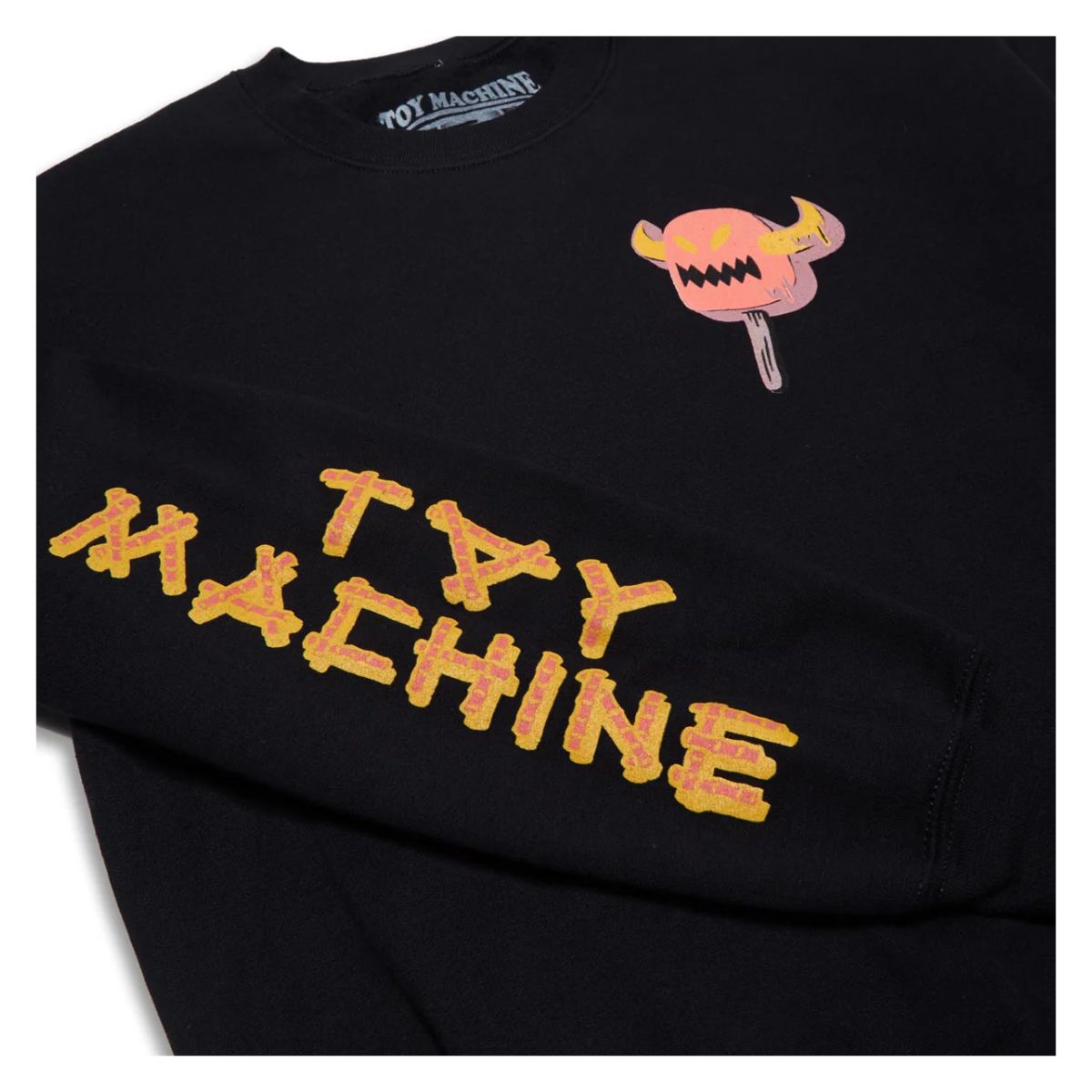 Sudadera-Toy-Machine-Lost-and-Found-Crew-Negra
