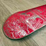 Tabla Deza Pro Model Erick Silva Rosa / Plata 8.25" (Camala)
