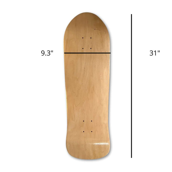 Tabla Blank Old School 9.3″x31″