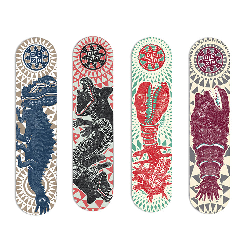 Tabla Deza Serie Nahuatl Ituu Negro / Rojo