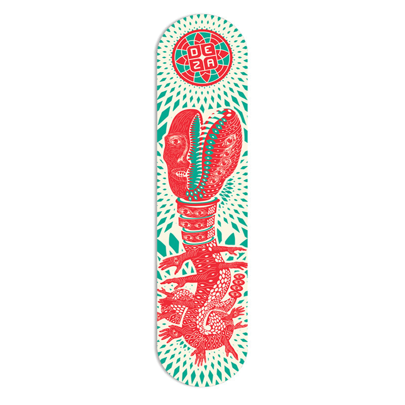 Tabla Deza Serie Nahuatl Kaan Rojo / Verde