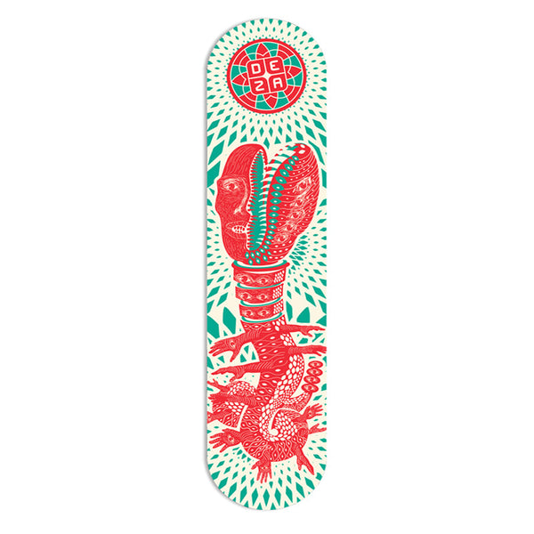 Tabla Deza Serie Nahuatl Kaan Rojo / Verde