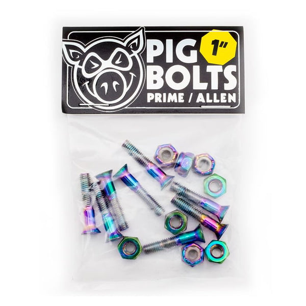 Tornillos Pig Prime 1" Allen Iridiscente
