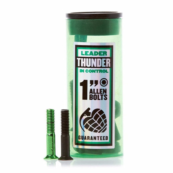 Tornillos Thunder Allen Negro / Verde 1″