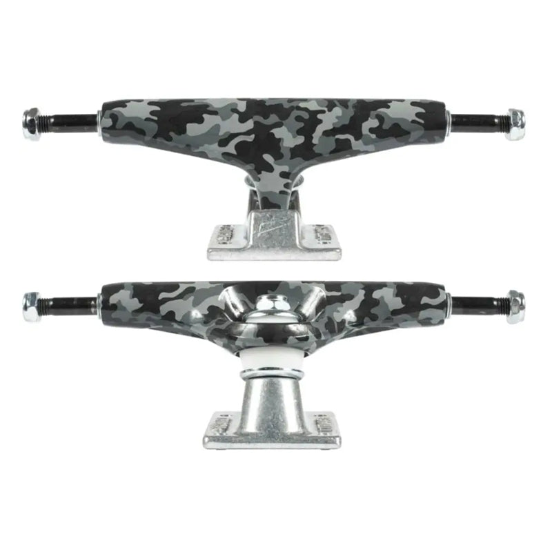 Trucks Tensor Aluminio Camo Negro / Plata