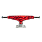 Trucks Tensor Aluminio Camo Rojo / Plata