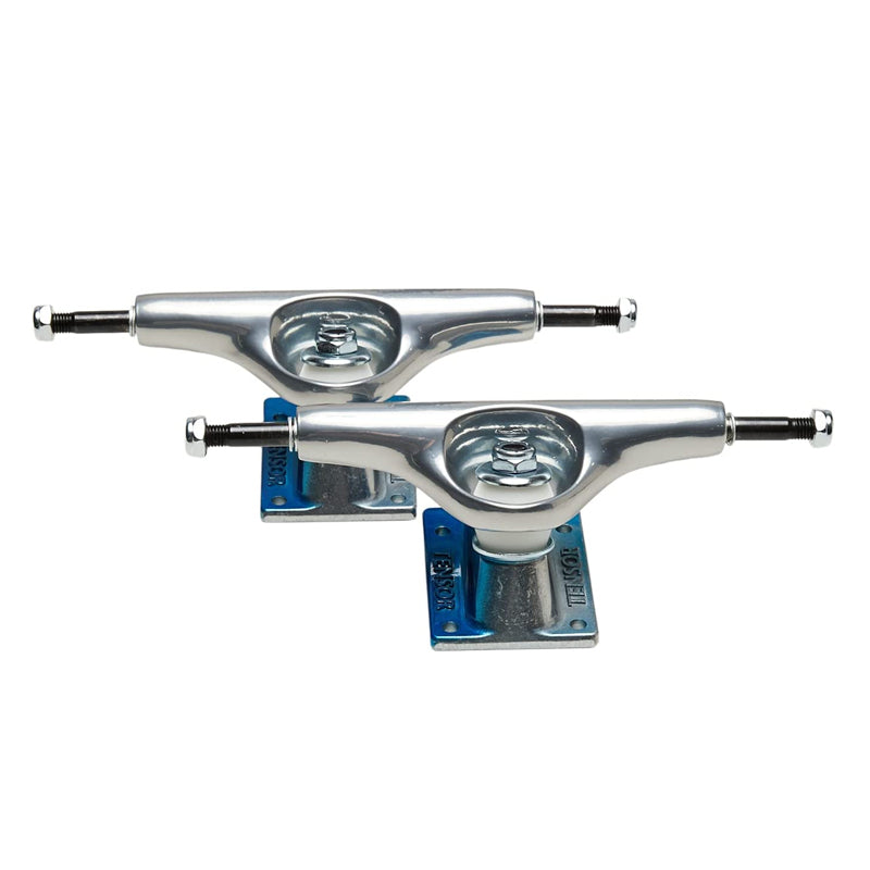 Trucks Tensor Aluminio Stencil Mirror Plata / Azul