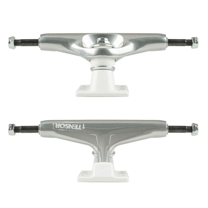 Trucks Tensor Aluminio Stencil Mirror Plata / Blanco